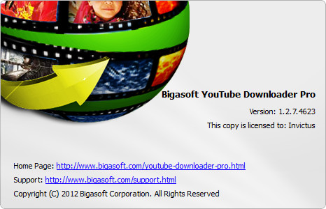 Portable Bigasoft YouTube Downloader Pro 1.2.7.4623