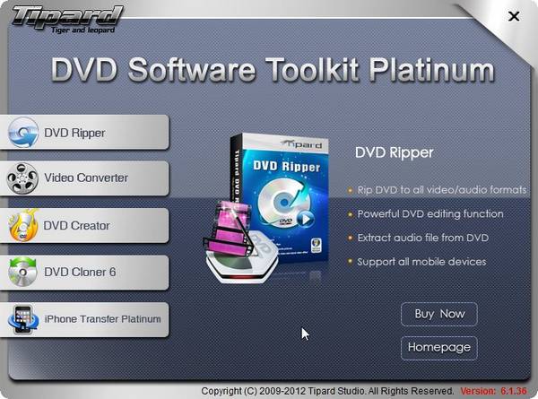 Portable Tipard DVD Software Toolkit Platinum 6.1.36