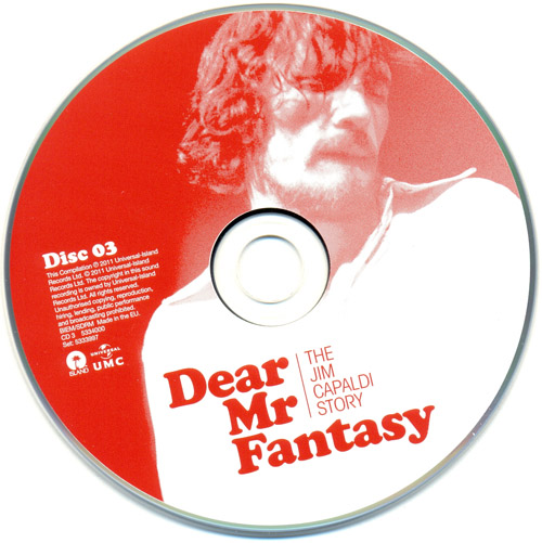 Jim Capaldi. Dear Mr Fantasy: The Jim Capaldi Story 4CD Box Set (2011)