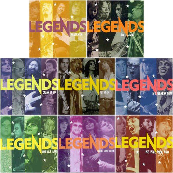скачать сборник Time Life Legends: The Ultimate Rock Collection 8CD Box Set (2003)