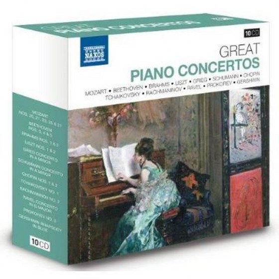 The Great Classics. Great Piano Concertos: 10 CD (2012)