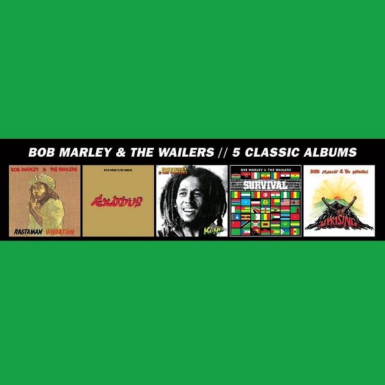 Bob Marley & The Wailers. 5 Classic Albums: Box Set (2013)