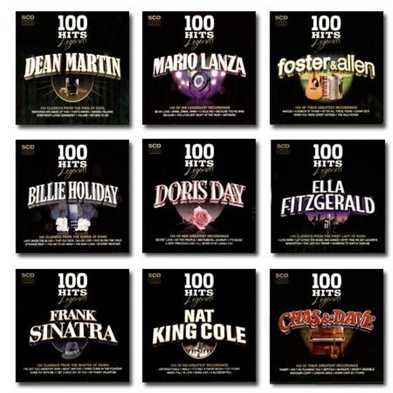 100 Hits Legends Collection, 21 Albums (2009-2010)