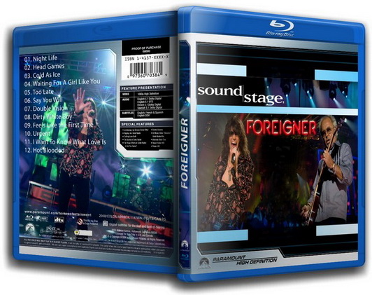 Foreigner. Greatest Hits: Soundstage
