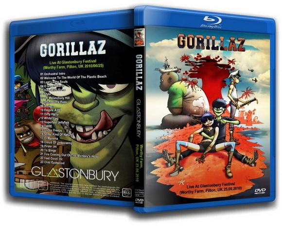 Gorillaz. Live at Glastonbury Festival (2010) HDTVRip