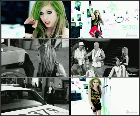 Avril Lavigne Smile Video Wallpapers Avaialable in HD resolution