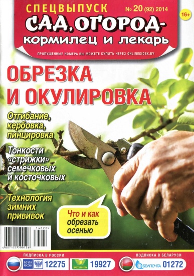 Сад огород кормилец и лекарь Спецвыпуск 20 2014