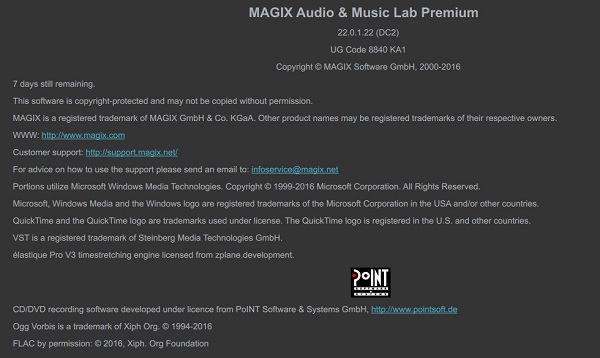 MAGIX Audio & Music Lab 2017 Premium 22.0.1.22