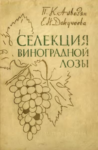 П.К. Айвазян. Селекция виноградной лозы