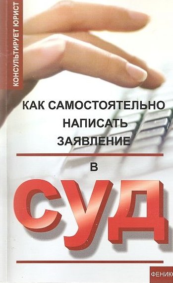 Н. А. Сергеев. Как самостоятельно написать заявление в суд
