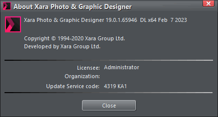 Portable Xara Photo & Graphic Designer 19.0.1.65946