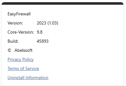 Abelssoft EasyFirewall 2023 v1.03.45893