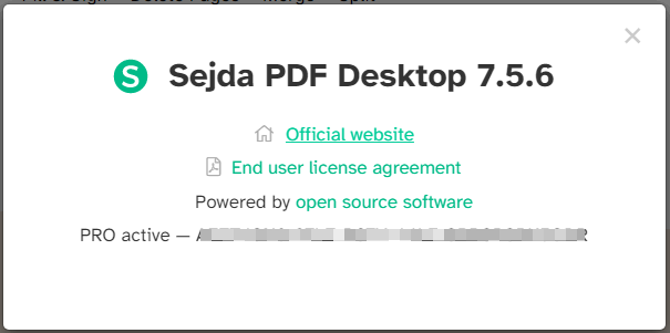 Sejda PDF Desktop Pro 7.5.6