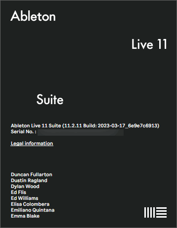 Ableton Live Suite 11.2.11