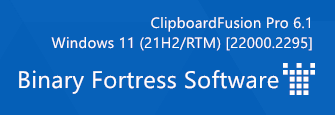 ClipboardFusion Pro 6.1