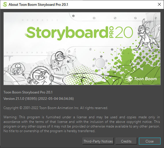 Toonboom Storyboard Pro 21.1.0 Build 18395