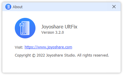 Joyoshare UltFix 3.2.0.31