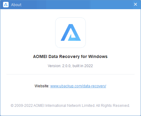 AOMEI Data Recovery for Windows 2.0.0 Professional / Technician + Portable