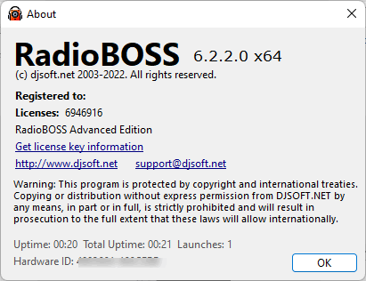 RadioBOSS Advanced 6.2.2.0