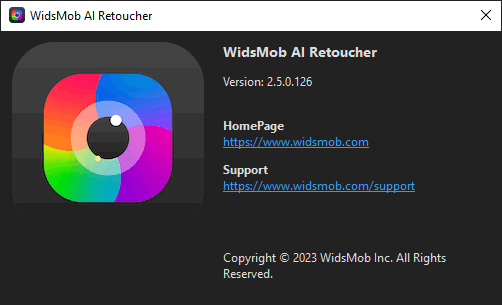 Portable WidsMob AI Retoucher 2.5.0.126