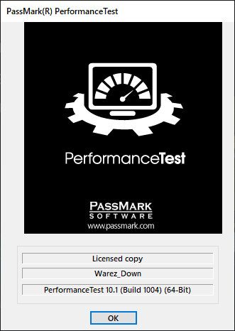 PassMark PerformanceTest 10.1 Build 1004