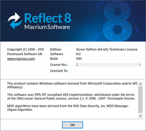 Macrium Reflect 8.0.6161 Workstation / Server Plus + Portable