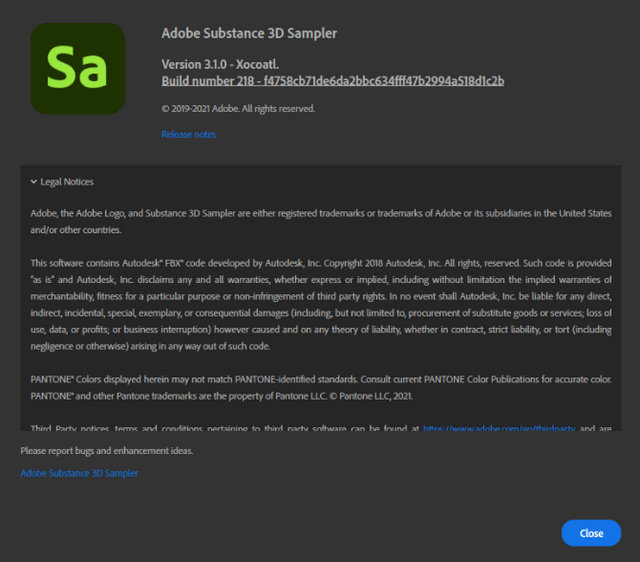 Adobe Substance 3D Sampler 3.1.0