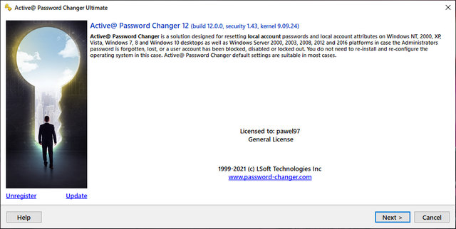 Active Password Changer Ultimate 12.0.0.3