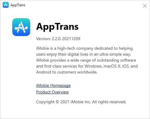 AppTrans Pro 2.2.0.20211209