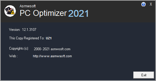 Asmwsoft PC Optimizer 2021 v12.1.3107