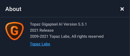 Topaz Gigapixel AI 5.5.1 + Portable