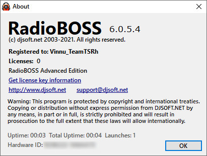 RadioBOSS Advanced 6.0.5.4