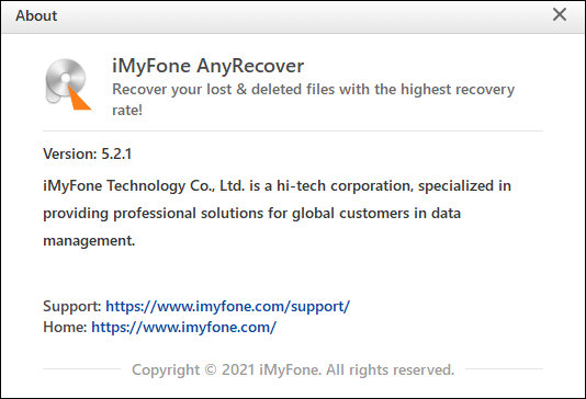 iMyFone AnyRecover 5.2.1.2