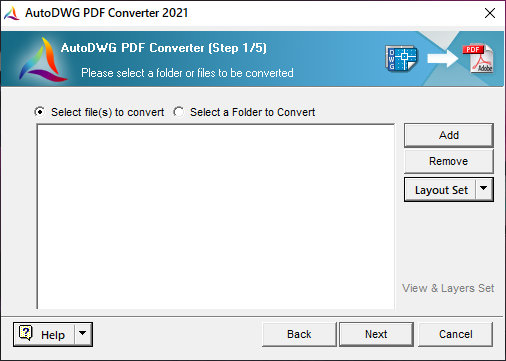 AutoDWG DWG to PDF Converter 2021