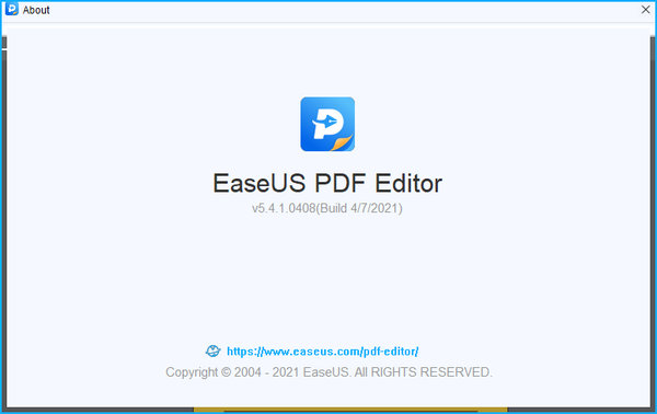 EaseUS PDF Editor Pro 5.4.1.0408