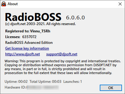 RadioBOSS Advanced 6.0.6.0