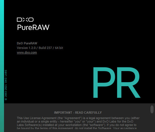 DxO PureRAW 1.2 Build 237