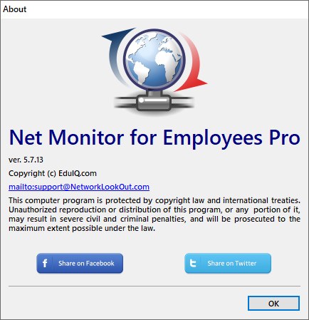 EduIQ Net Monitor for Employees Professional 5.7.13