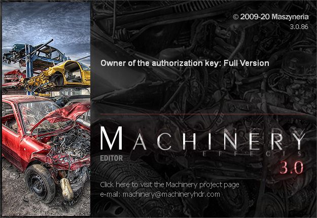 Machinery HDR Effects 3.0.86 + Portable