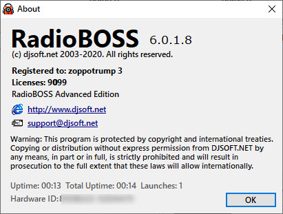 RadioBOSS Advanced 6.0.1.8