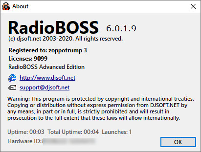 RadioBOSS Advanced 6.0.1.9