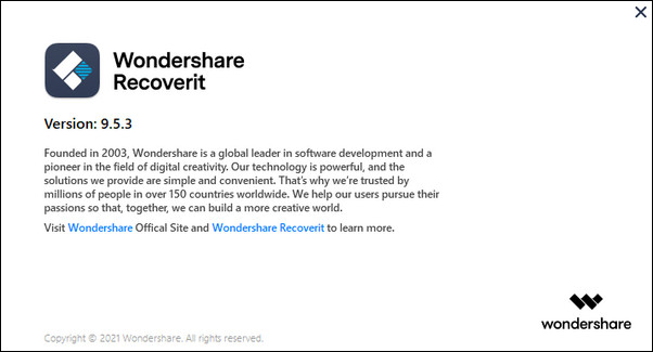 Wondershare Recoverit 9.5.3.18