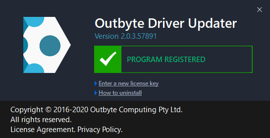 Outbyte Driver Updater 2.0.3.57891