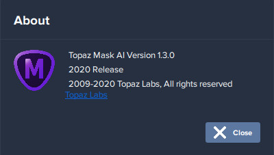 Topaz Mask AI 1.3.0