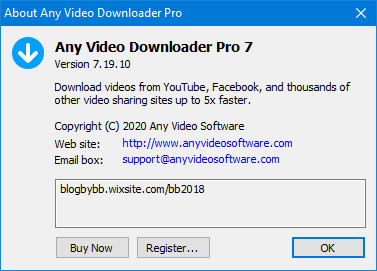 Any Video Downloader Pro 7.19.10