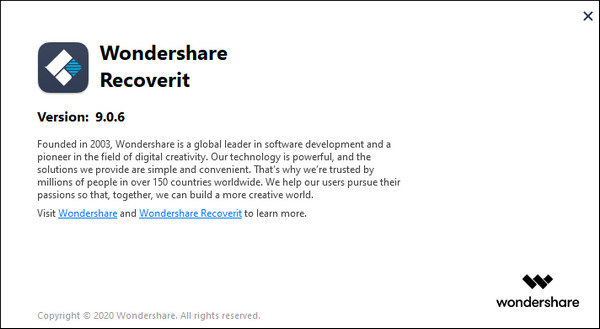 Wondershare Recoverit 9.0.6.20