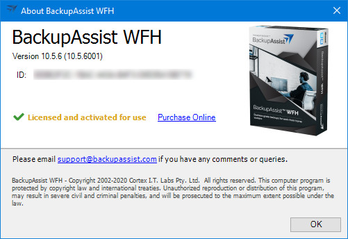 BackupAssist Desktop 10.5.6