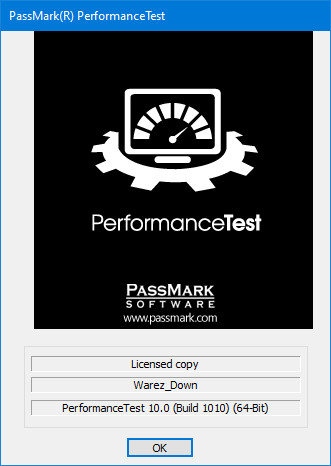 PassMark PerformanceTest 10.0 Build 1010
