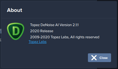 Topaz DeNoise AI 2.1.1