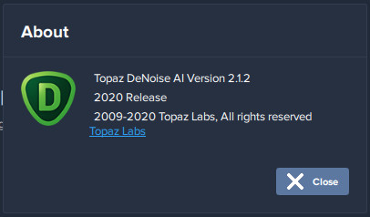 Topaz DeNoise AI 2.1.2